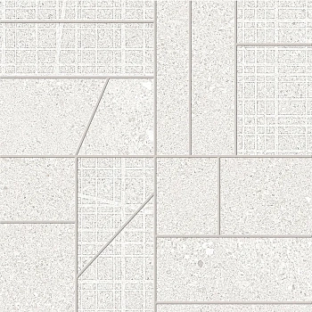 Ergon Grainstone Mosaico Big Mix White Naturale 30x30 / Эргон Граинстоне
 Мосаико Биг
 Микс Уайт Натуралье 30x30 